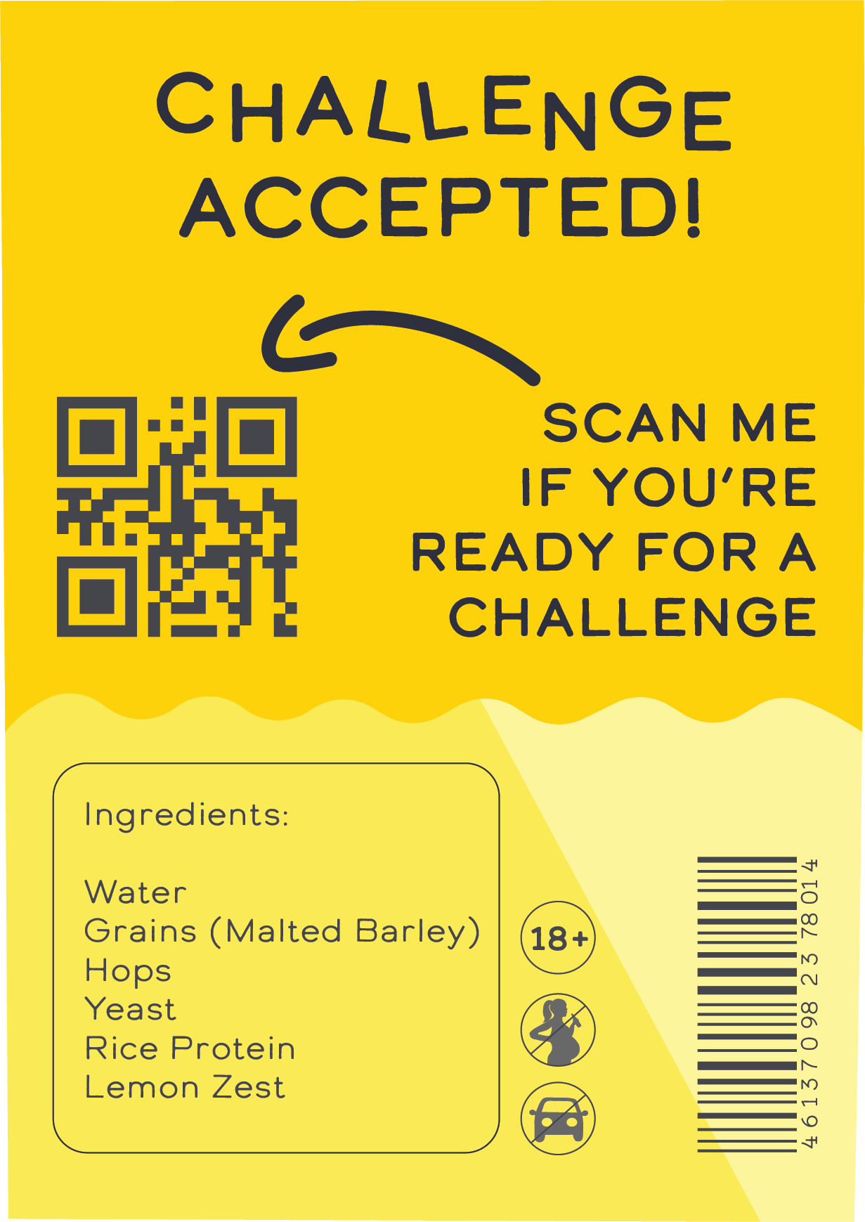 Brewtide Original back label