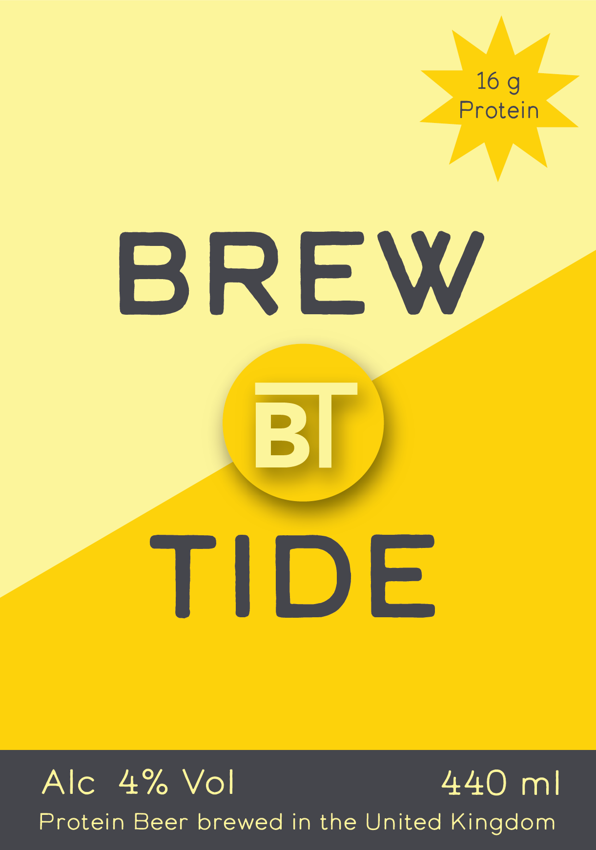 Brewtide Original front label